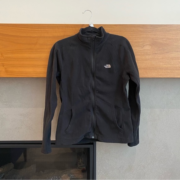 The North Face Jackets & Blazers - The North Face Full Zip Long Sleeve Black Fleece, Size M